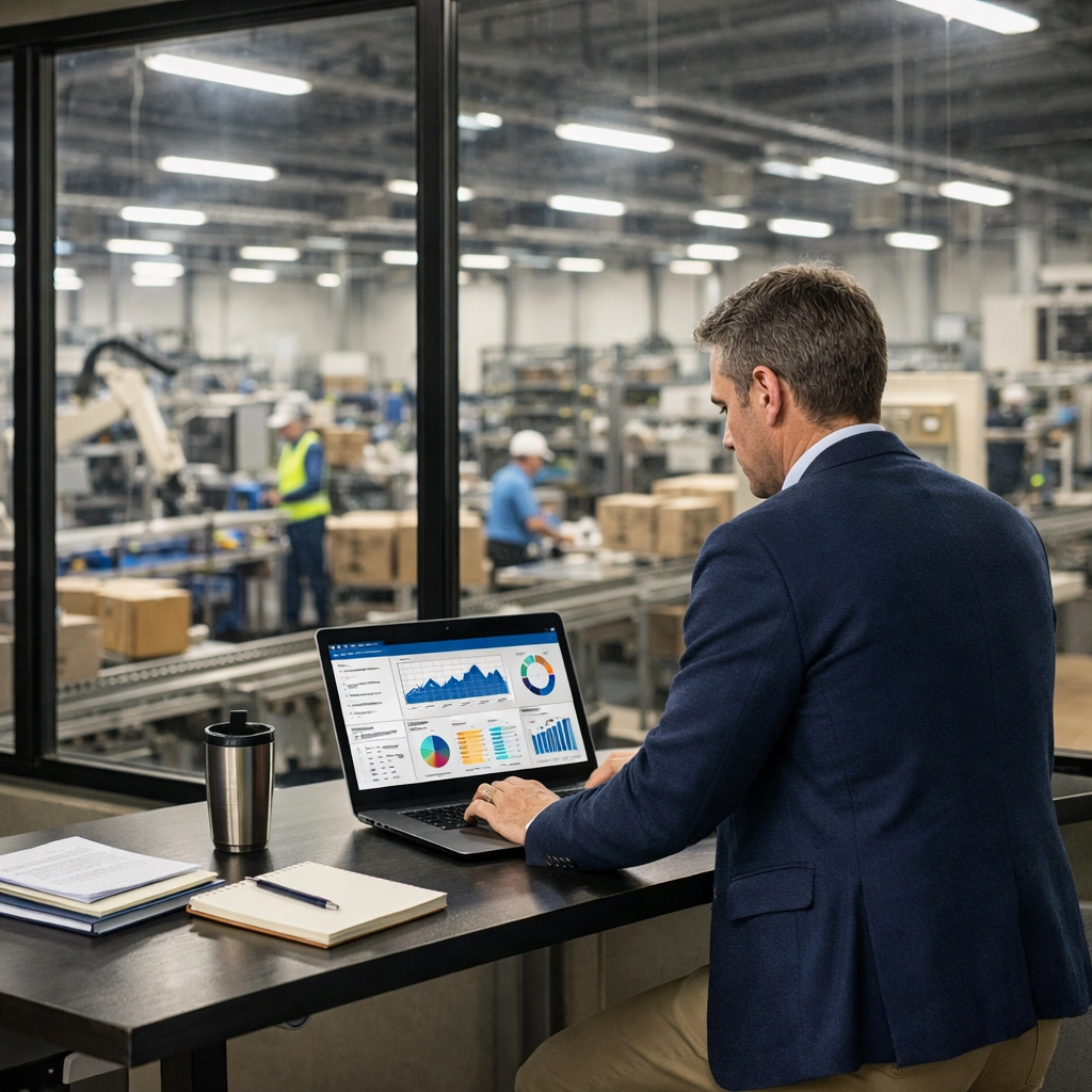 AI implementation manufacturing