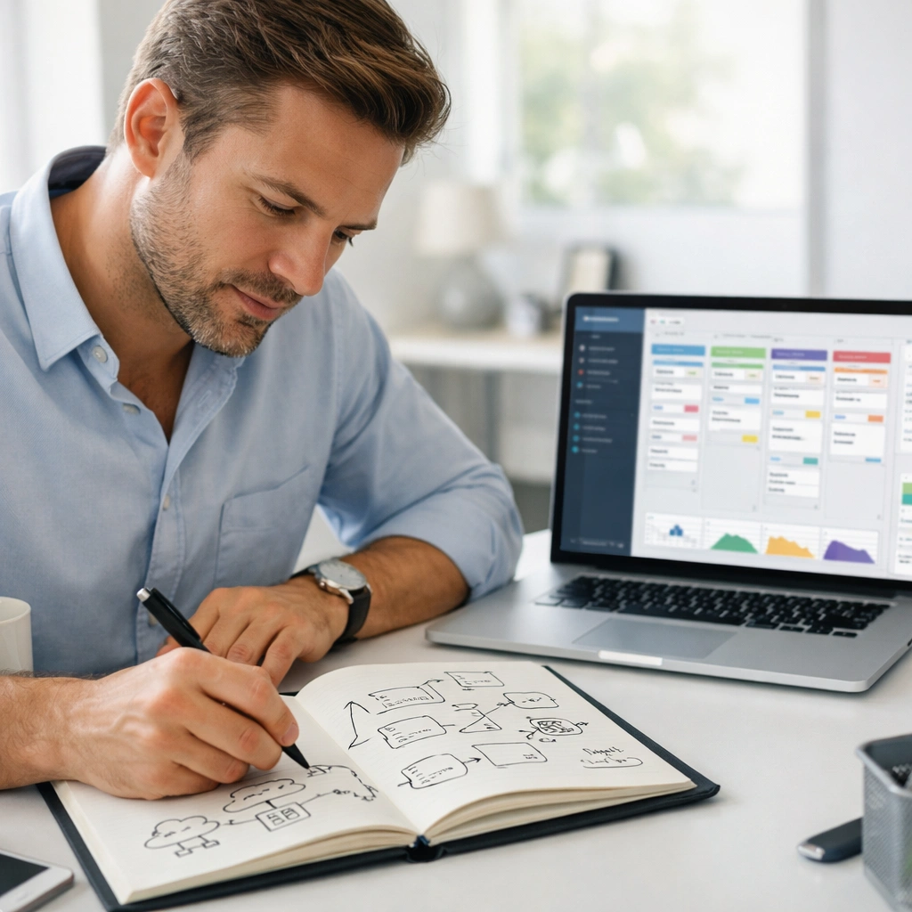 how to set up a project management system