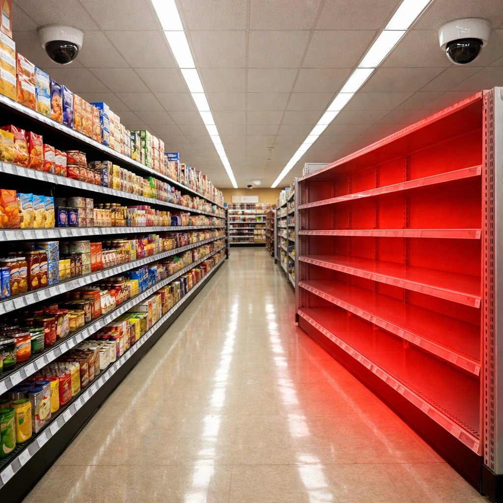 AI shelf monitoring retail