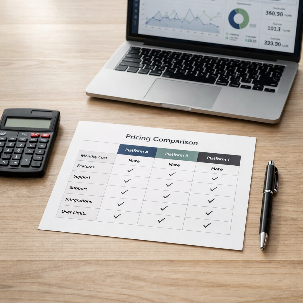 saas review platform pricing