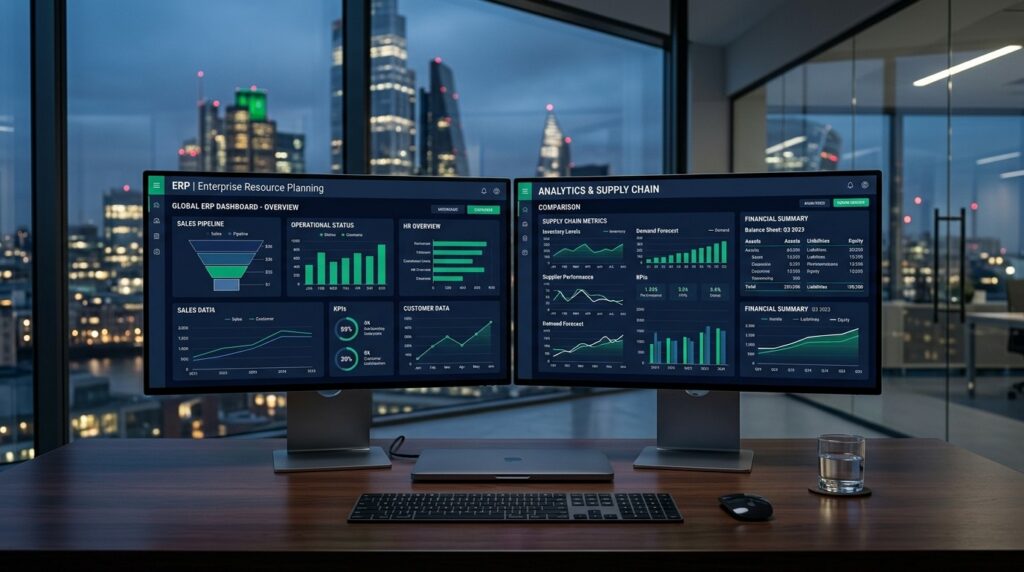 Odoo Community vs Enterprise ERP modular dashboard and architecture